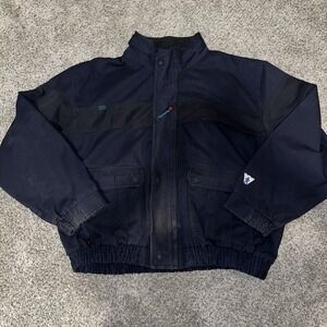 Vintage Workrite FR Work Jacket Mens L Full Zip Canvas Bomber ATPV